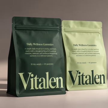 Two Vitalen pouches side by side